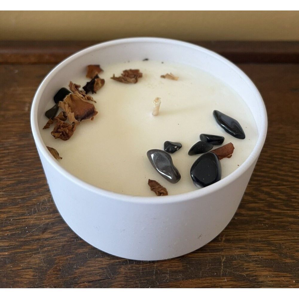 Rosemary, Blood Orange & Sage Soy Wax Candle‎ - Pthalate Free - 6 oz